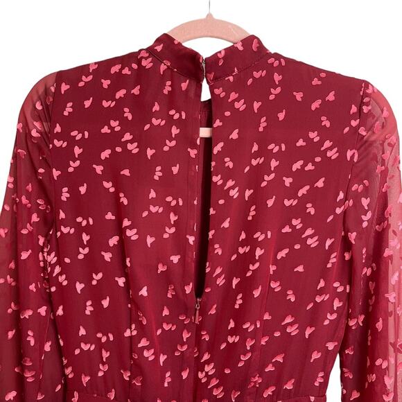 Whistles Falling Leaves Silk Dress NWT - Picture 7 of 15